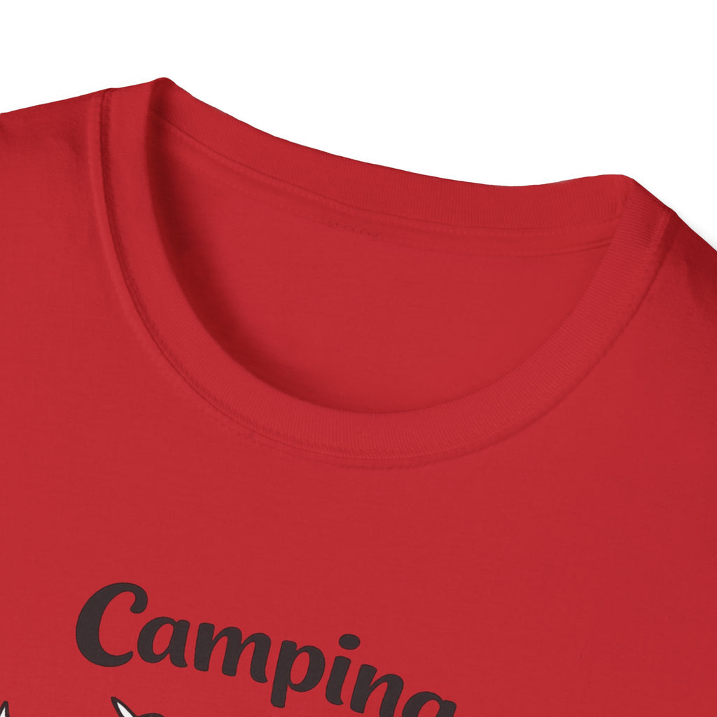 Camping Crew T-Shirt | Camping Icons, Kayak, Campfire, Fishing