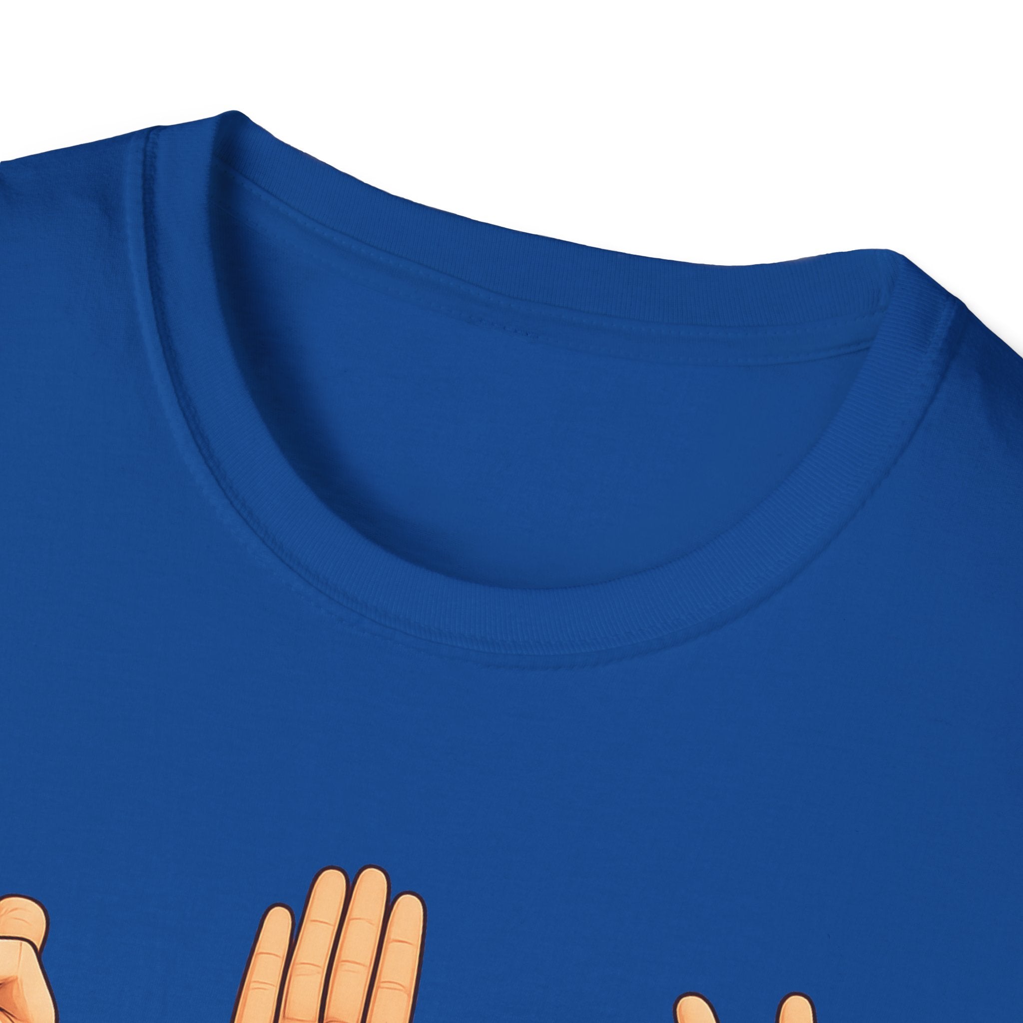 Rock Paper Scissors T-Shirt | Hand Emoji Design, Casual Tee
