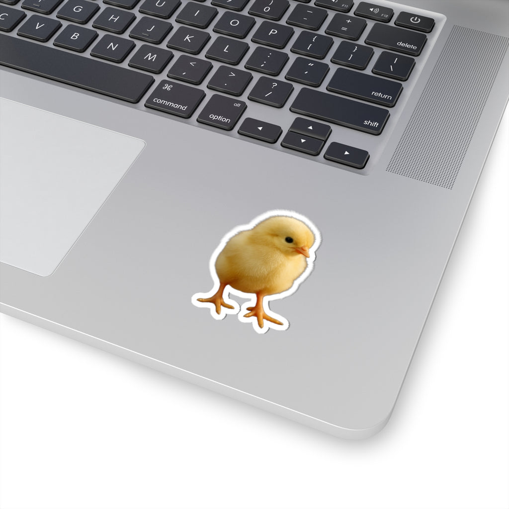 Yellow Chick Sticker | Cute Baby Chick Vinyl Kiss-Cut Sticker