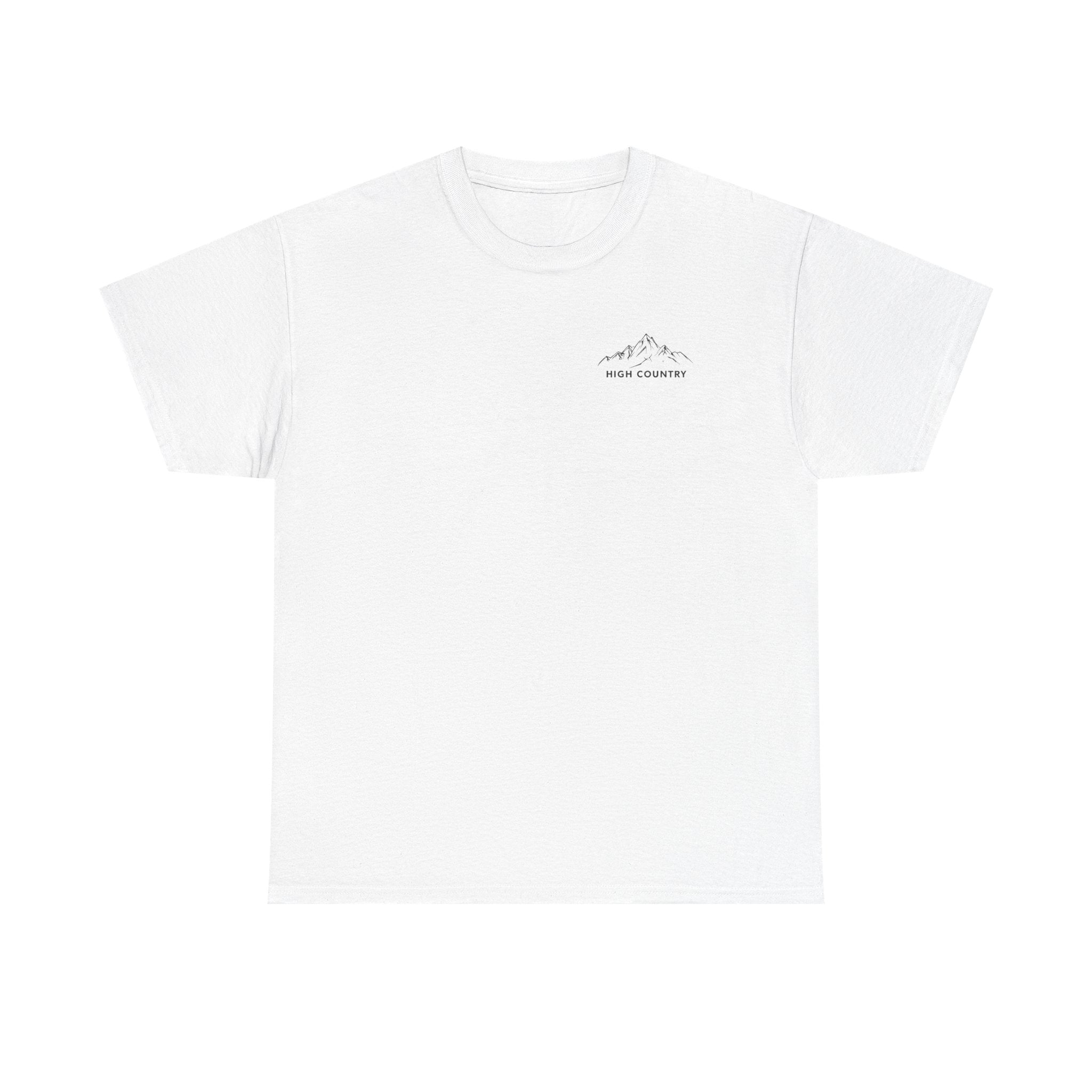 Mountain Forest Camper Tee | Vintage Airstream RV Outdoors Camping Shirt