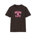 Mom Life Tee — Pink Retro Mom Heart T-Shirt