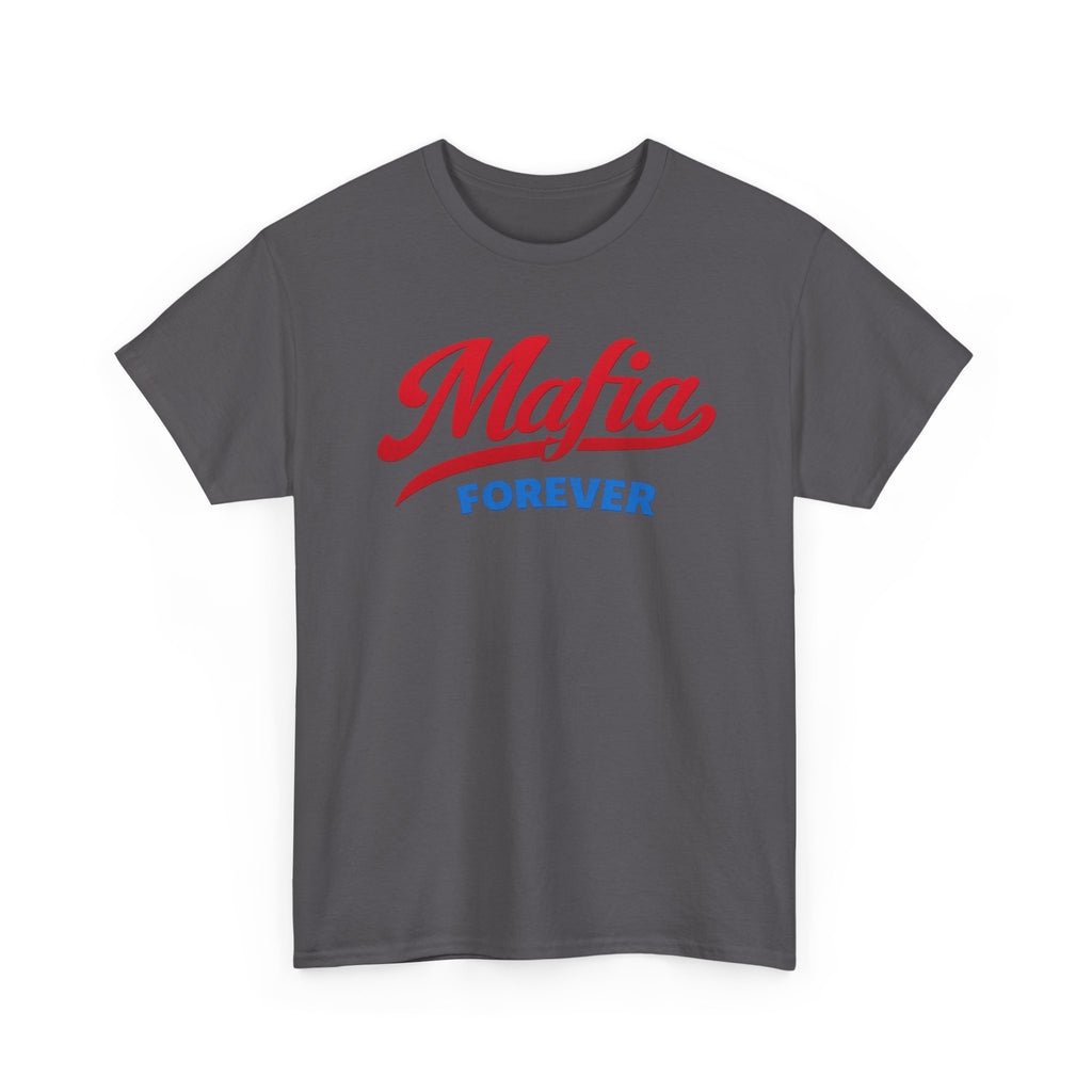 Mafia Forever tee | Retro script logo, typography back print