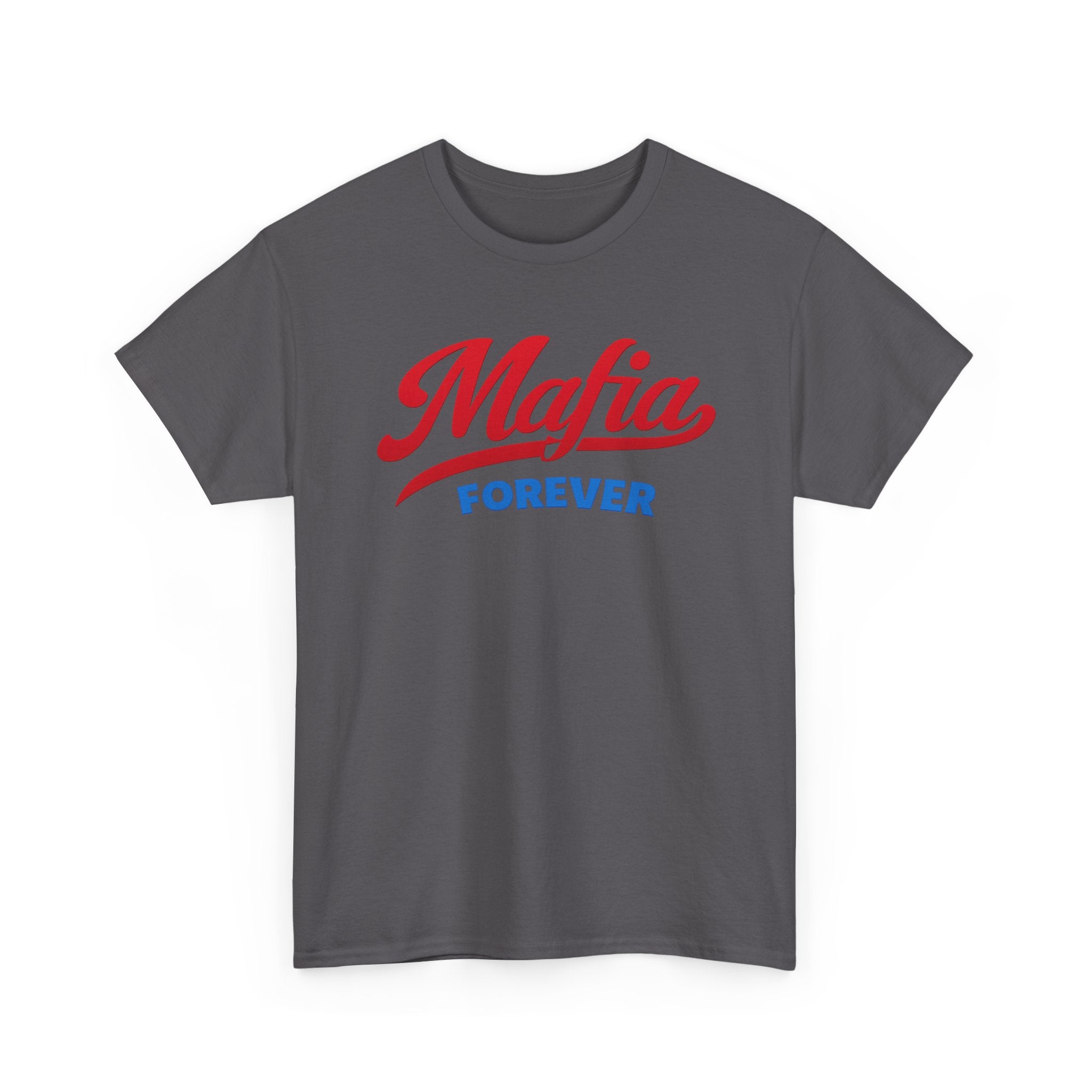 Mafia Forever tee | Retro script logo, typography back print