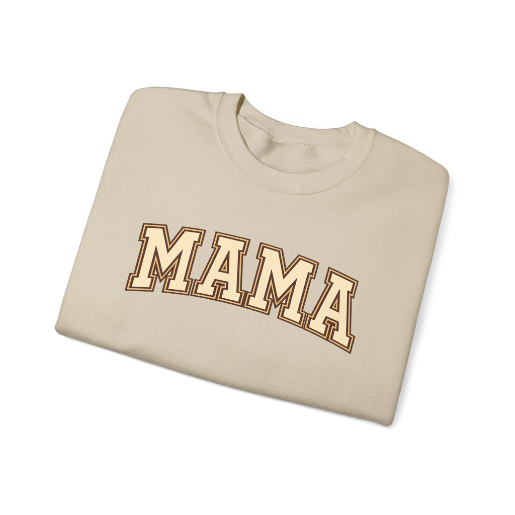 Mama Crewneck Sweatshirt – Vintage Collegiate Mom Pullover