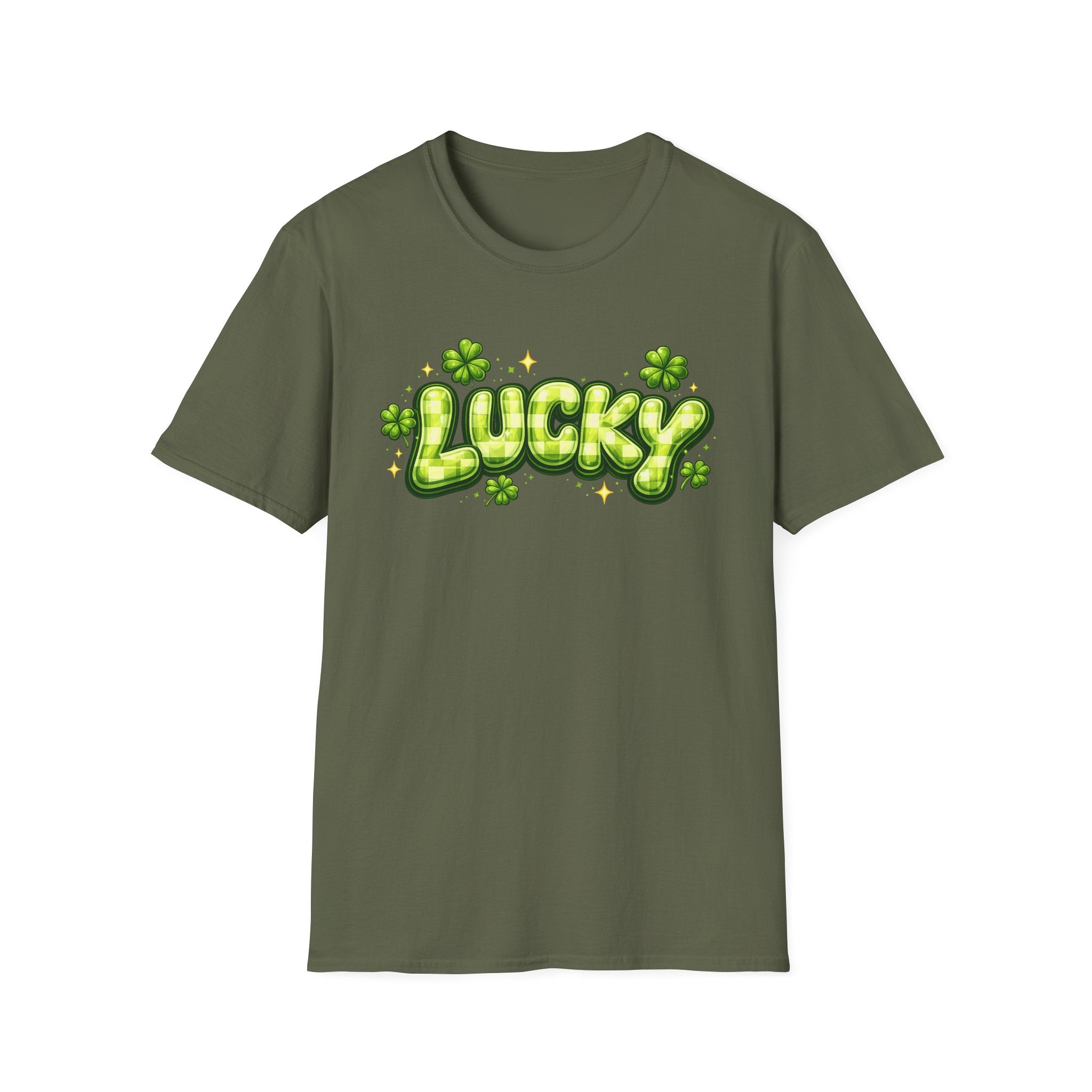 Lucky Shamrock T-Shirt — St. Patrick's Day Green Graphic Tee
