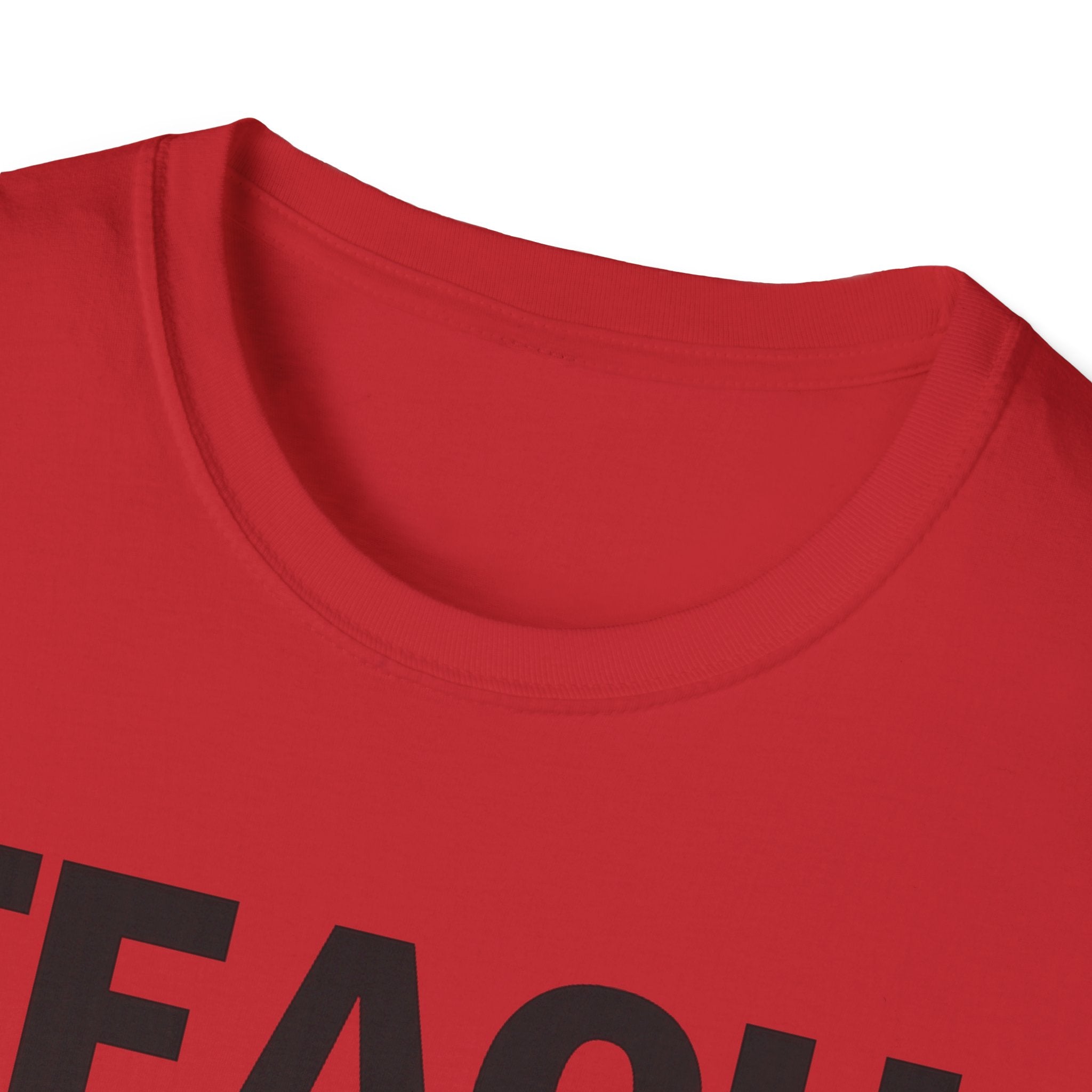 TEACH shirt, Teacher Tee, Educator T-Shirt, School Staff Top