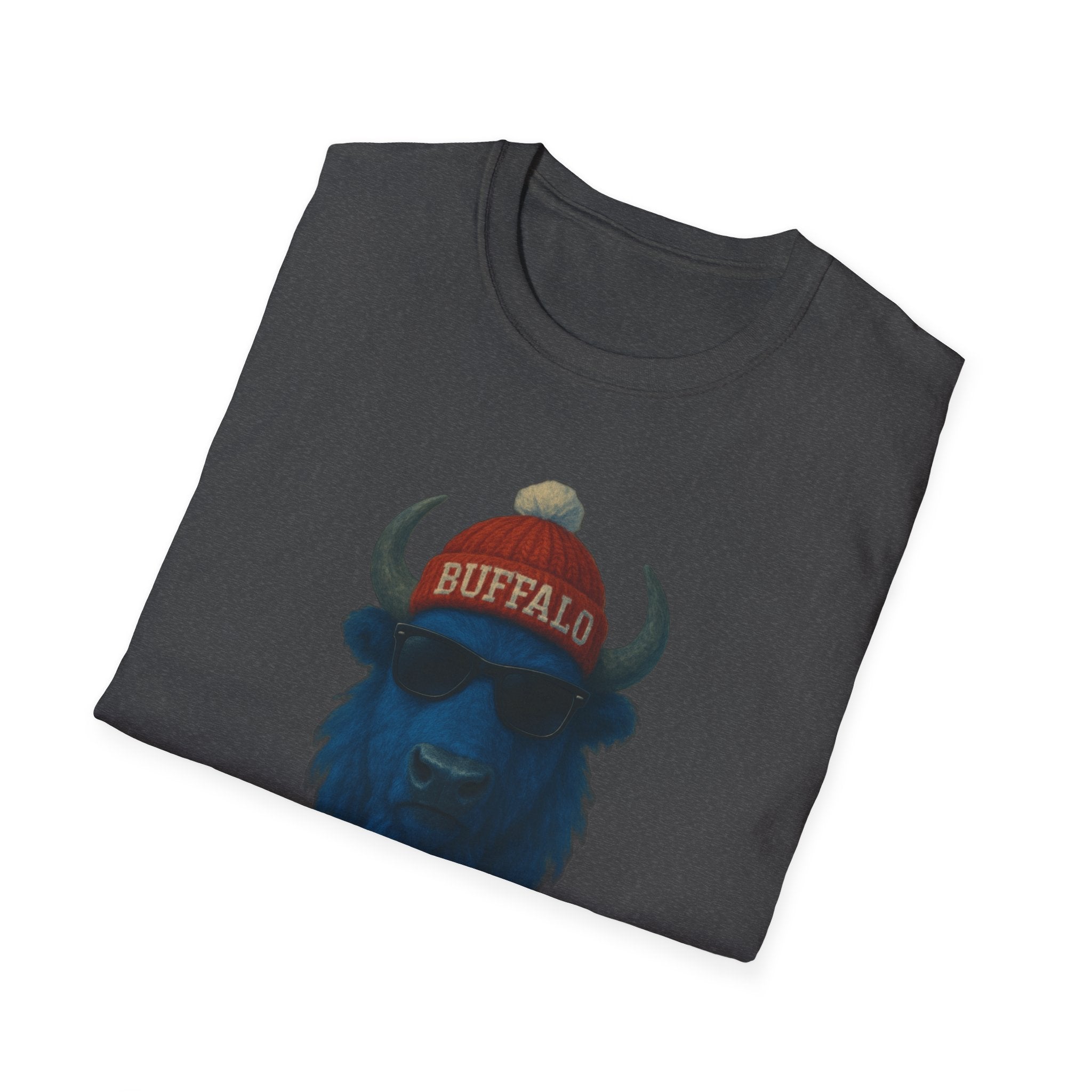 Buffalo with Beanie T-Shirt