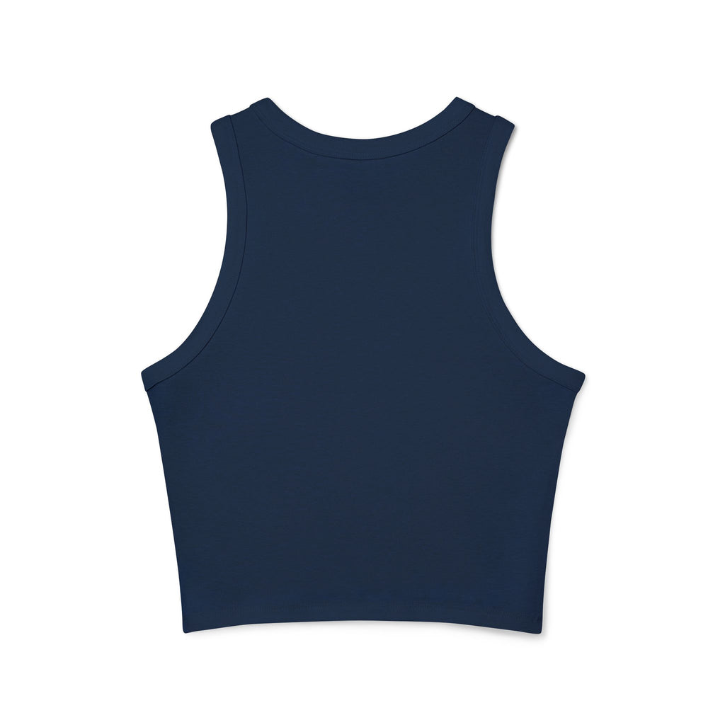Freedom Graphic Racer Tank — Patriotic USA Flag Design