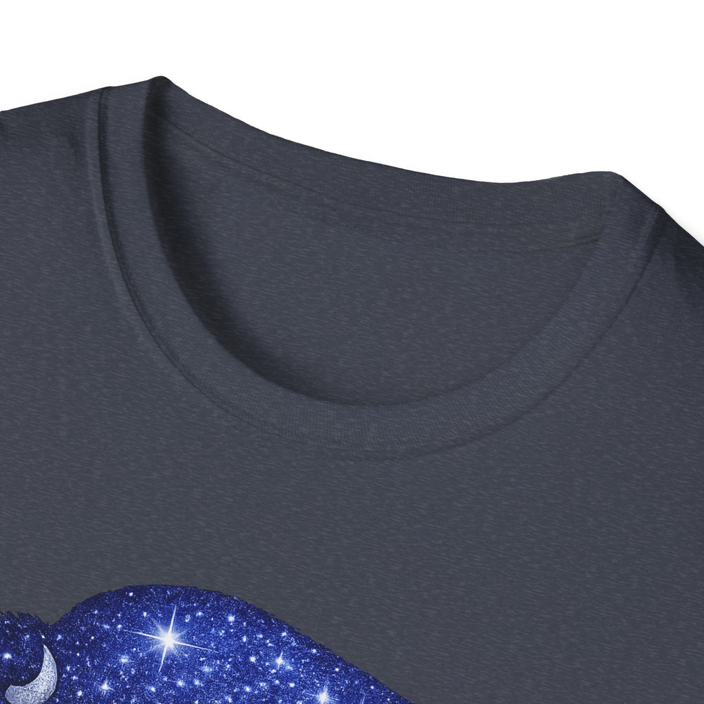 Starry Buffalo T-Shirt | Night Sky Bison Silhouette