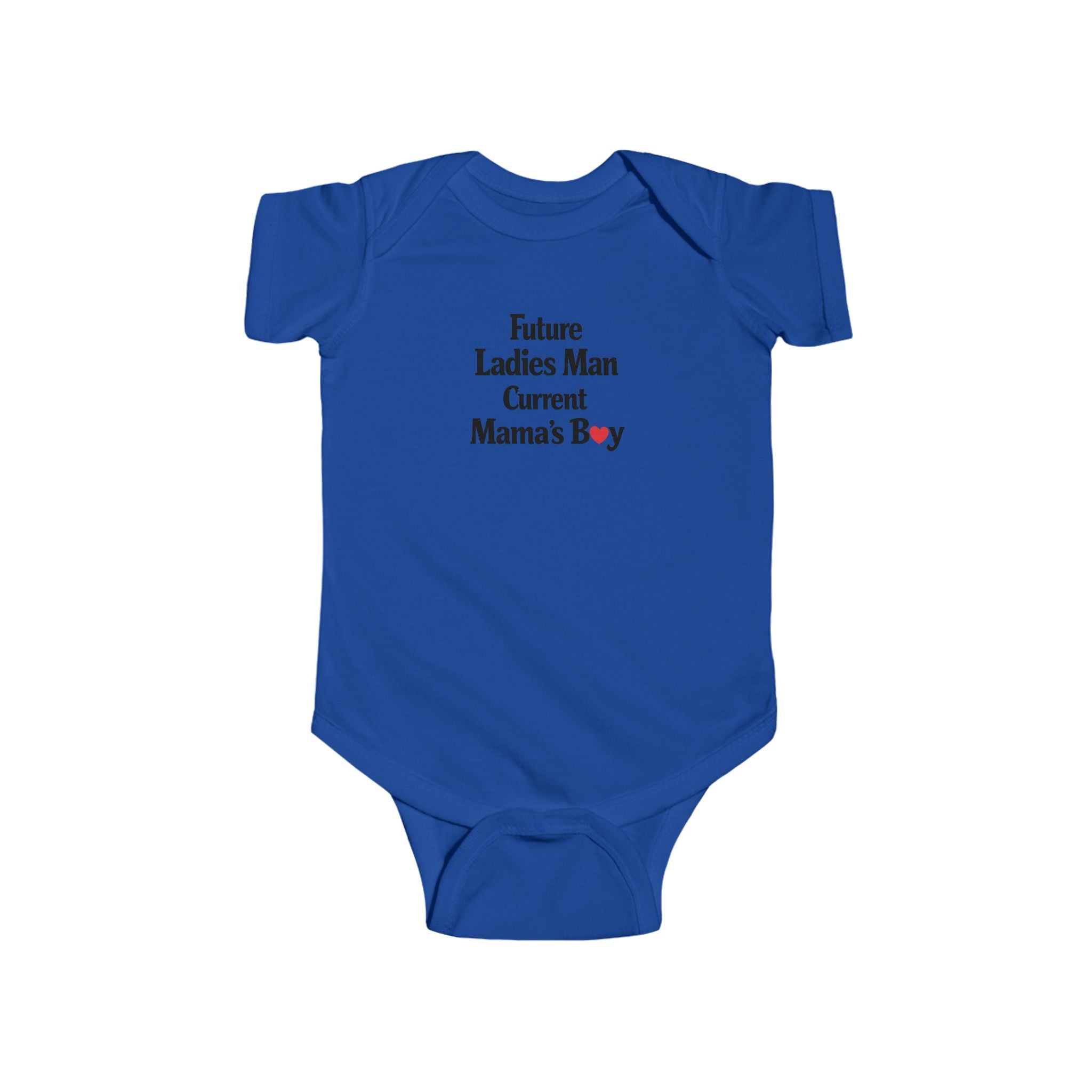 Infant Bodysuit “Future Ladies Man, Current Mama’s Boy” – Cute Newborn Baby Gift