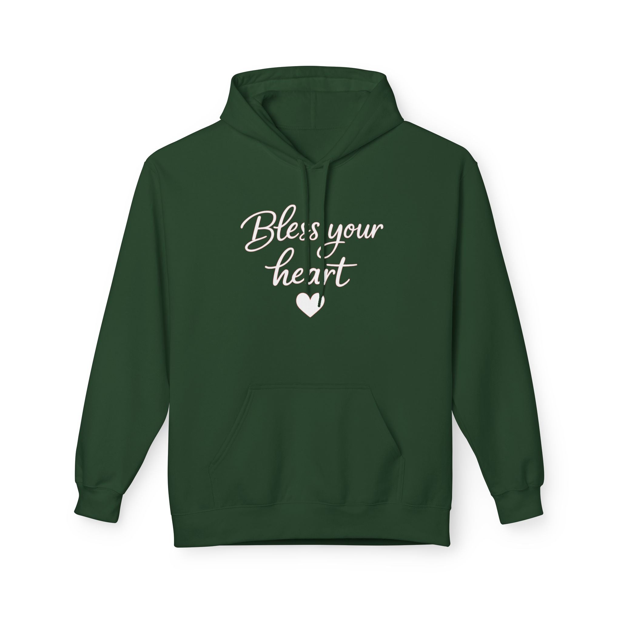 Bless Your Heart Hoodie | Script Heart Design