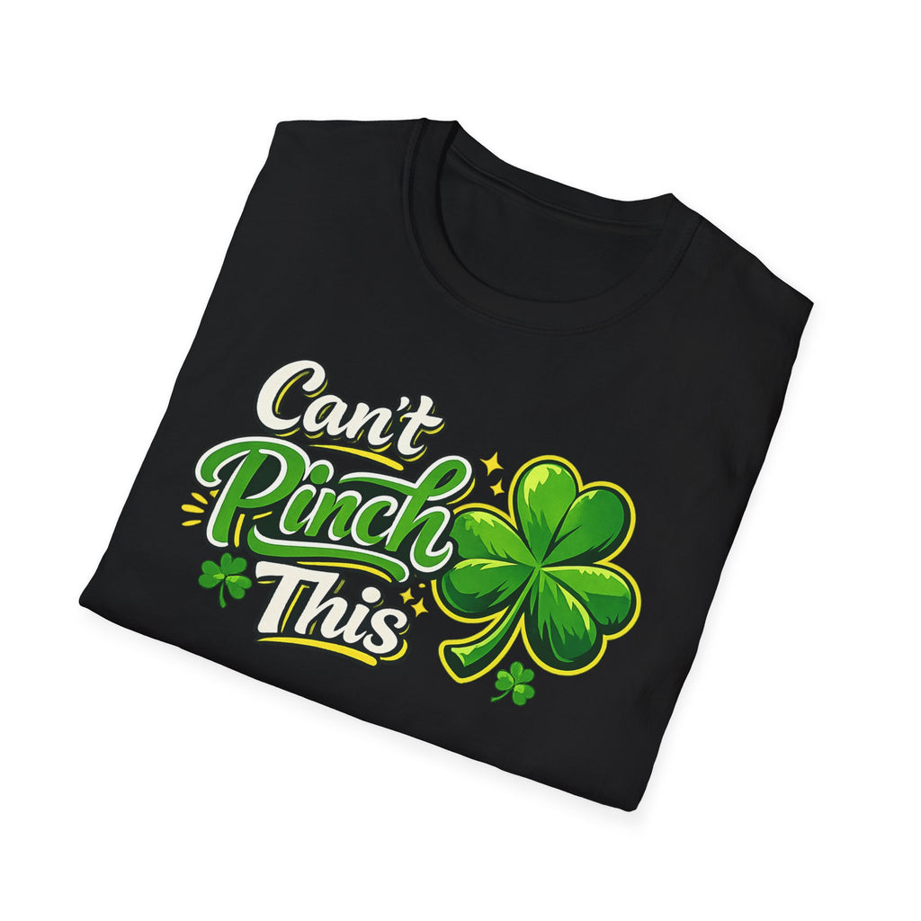 Can't Pinch This T-Shirt | Shamrock St. Patrick's Day Clover Graphic