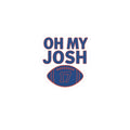 Oh My Josh football 17 Sticker | Kiss-Cut vinyl decal