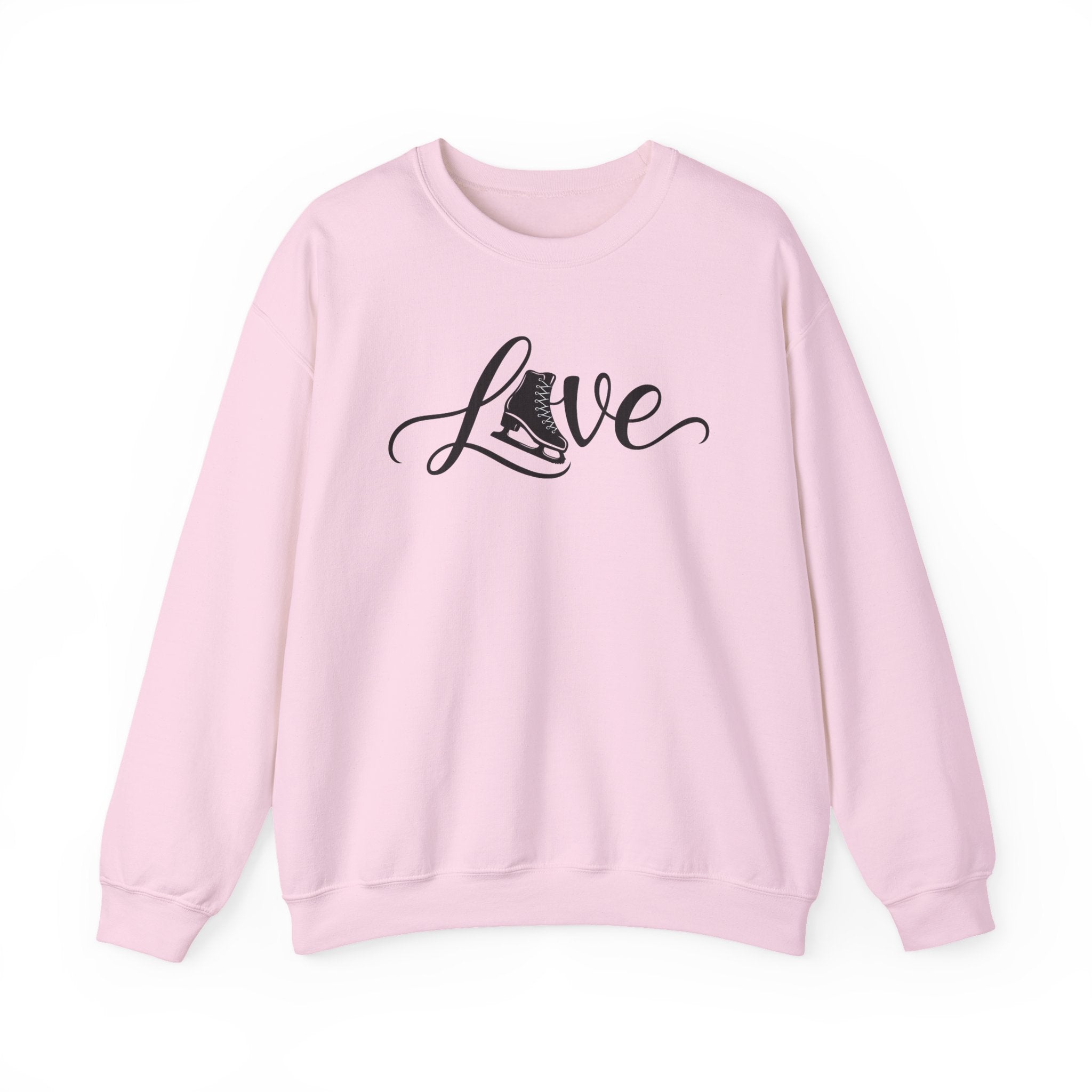 Love figure skating Unisex Heavy Blend™ Crewneck Sweatshirt