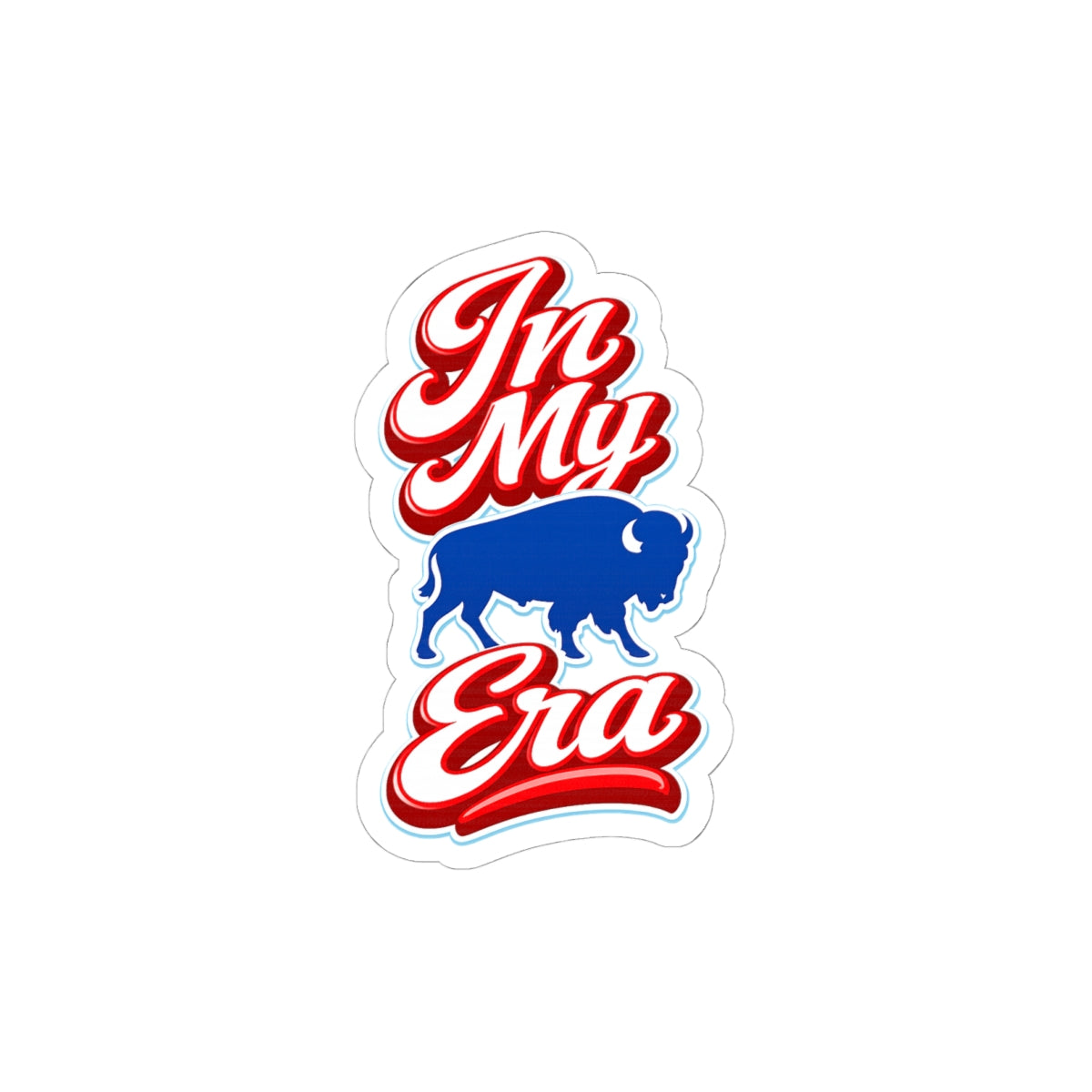 In My Buffalo Era Kiss-Cut Stickers