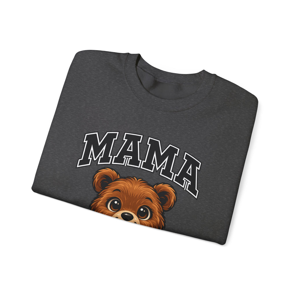 Mama Bear Sweatshirt — Cute Retro Bear Mom Crewneck