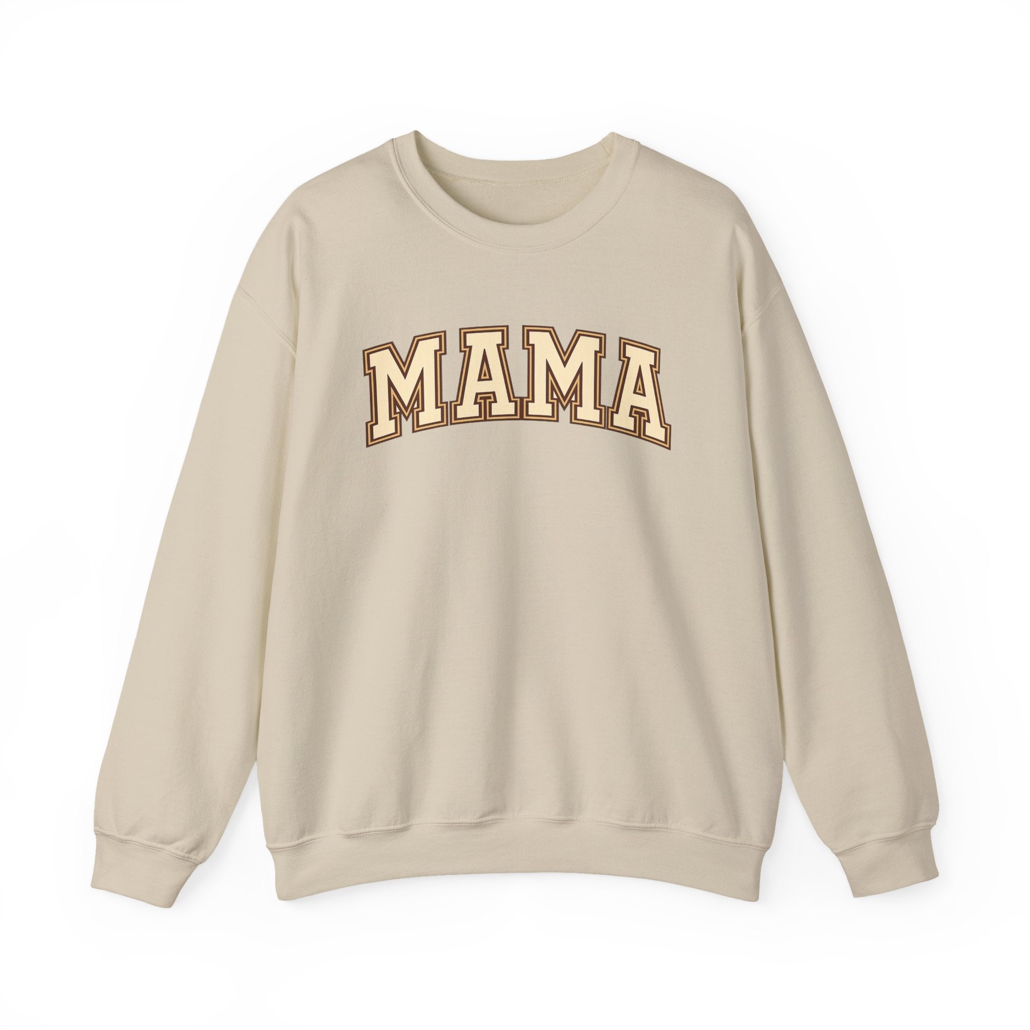 Mama Crewneck Sweatshirt – Vintage Collegiate Mom Pullover