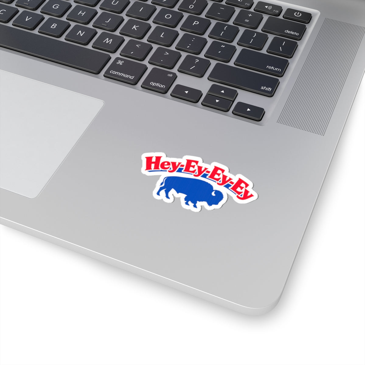 Hey-Ey-Ey Ey Buffalo sticker | Kiss-cut vinyl decal