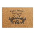 Making Memories One Campsite At A Time Doormat — Outdoor Camping Welcome Mat