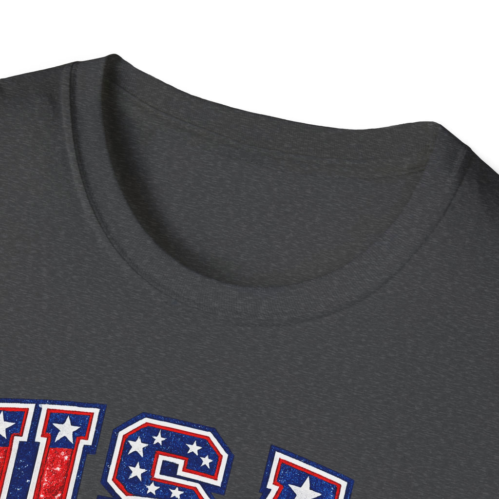U.S.A. figure skating Unisex Softstyle T-Shirt