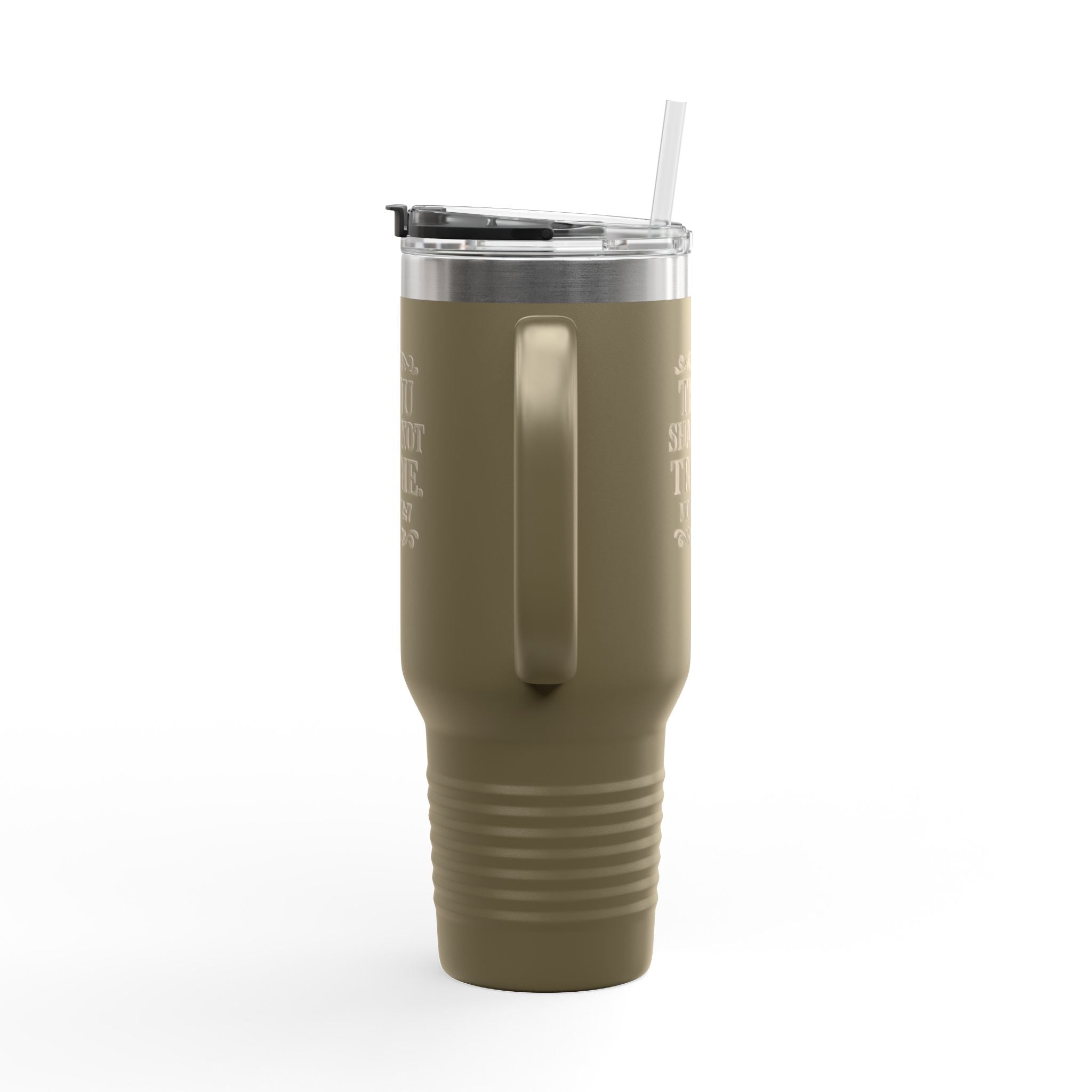 Thou Shall Not Try Me 40oz Insulated Travel Mug
