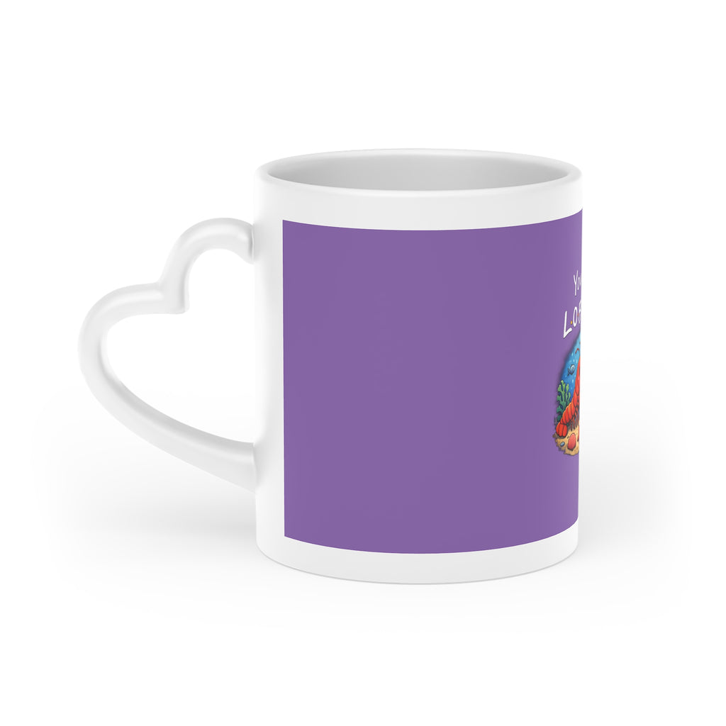 Friends You're My Lobster mug | Heart-shaped mug, Cute lobster couple design