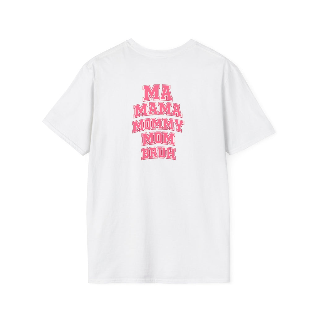 Mom Life Tee — Pink Retro Mom Heart T-Shirt