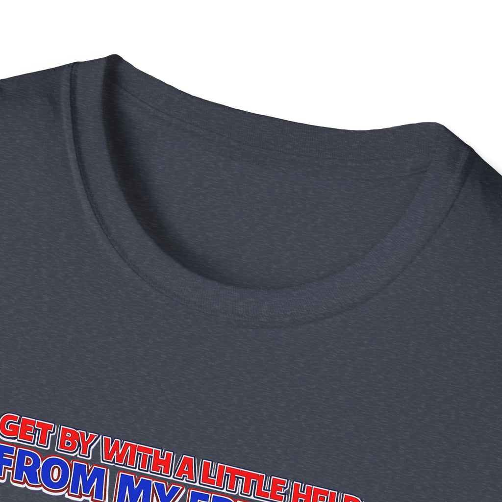 Buffalo My Friends Football Players T-Shirt | Tailgate Fan Tee