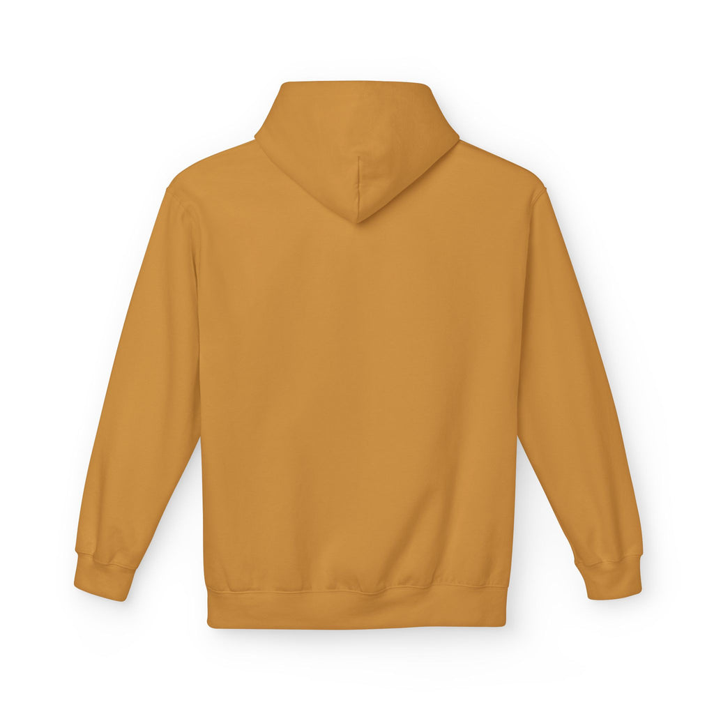 Sitting Labrador Dog Hoodie | Minimal Small Dog Silhouette, White Pullover