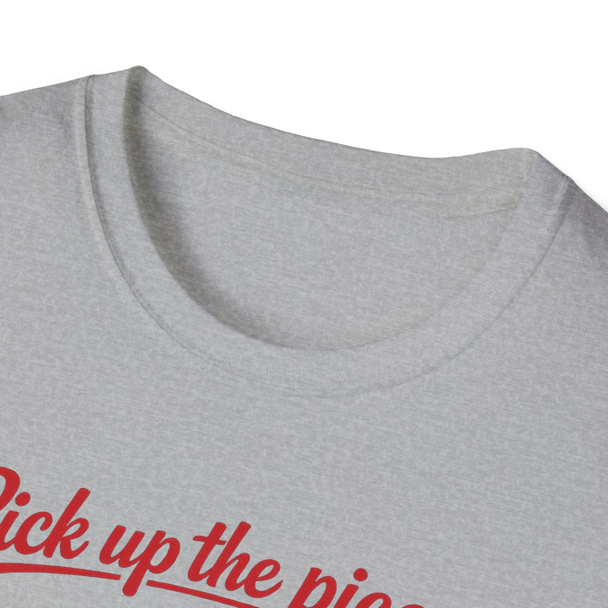 Buffalo Puzzle Piece design T-Shirt | Pick up the pieces, we put it back together again