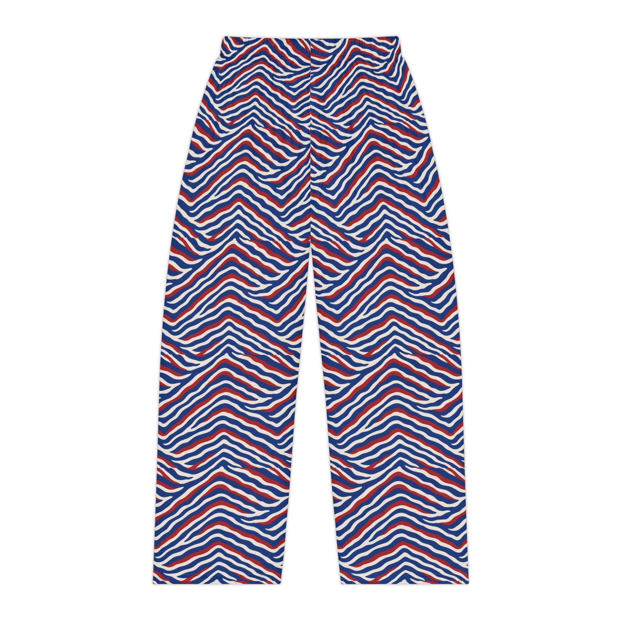 Red White Blue Stripe Pajama Pants