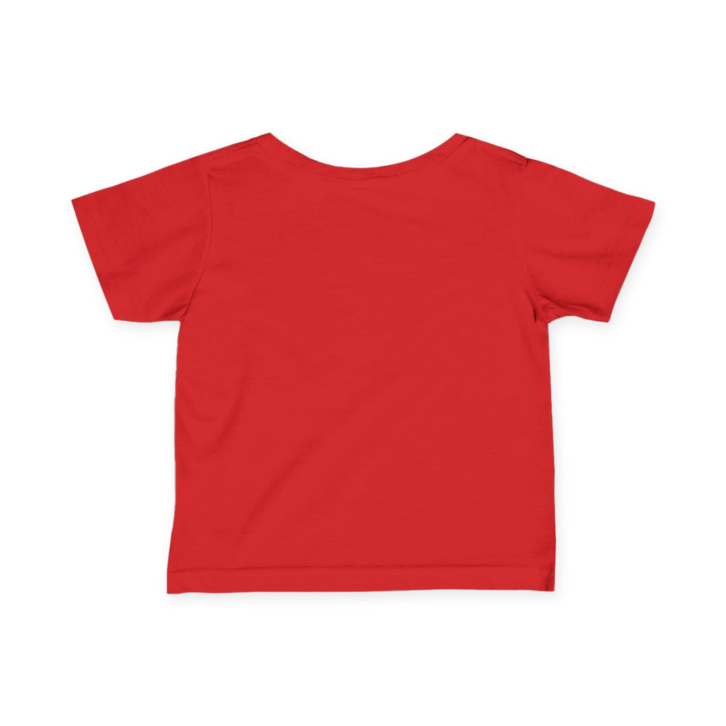 Billieve  text with Christmas lights Infant Tee | Holiday baby shirt