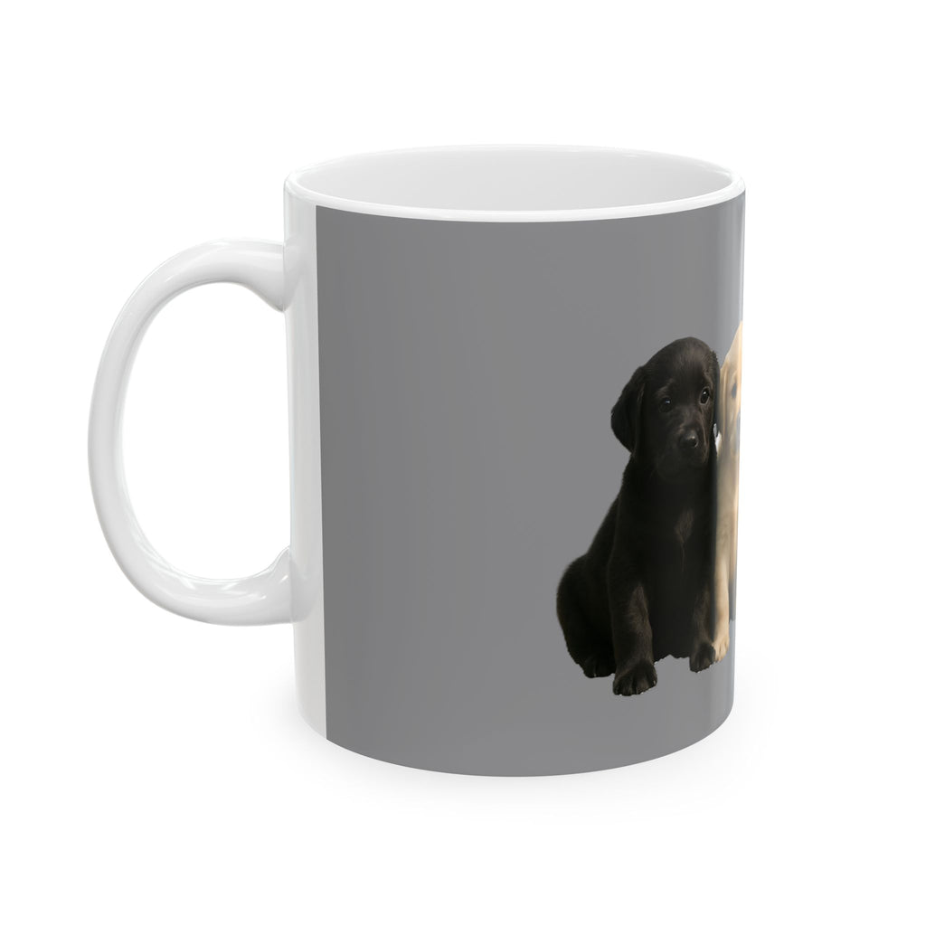Labrador Retriever Puppies Mug | Ceramic Coffee Cup