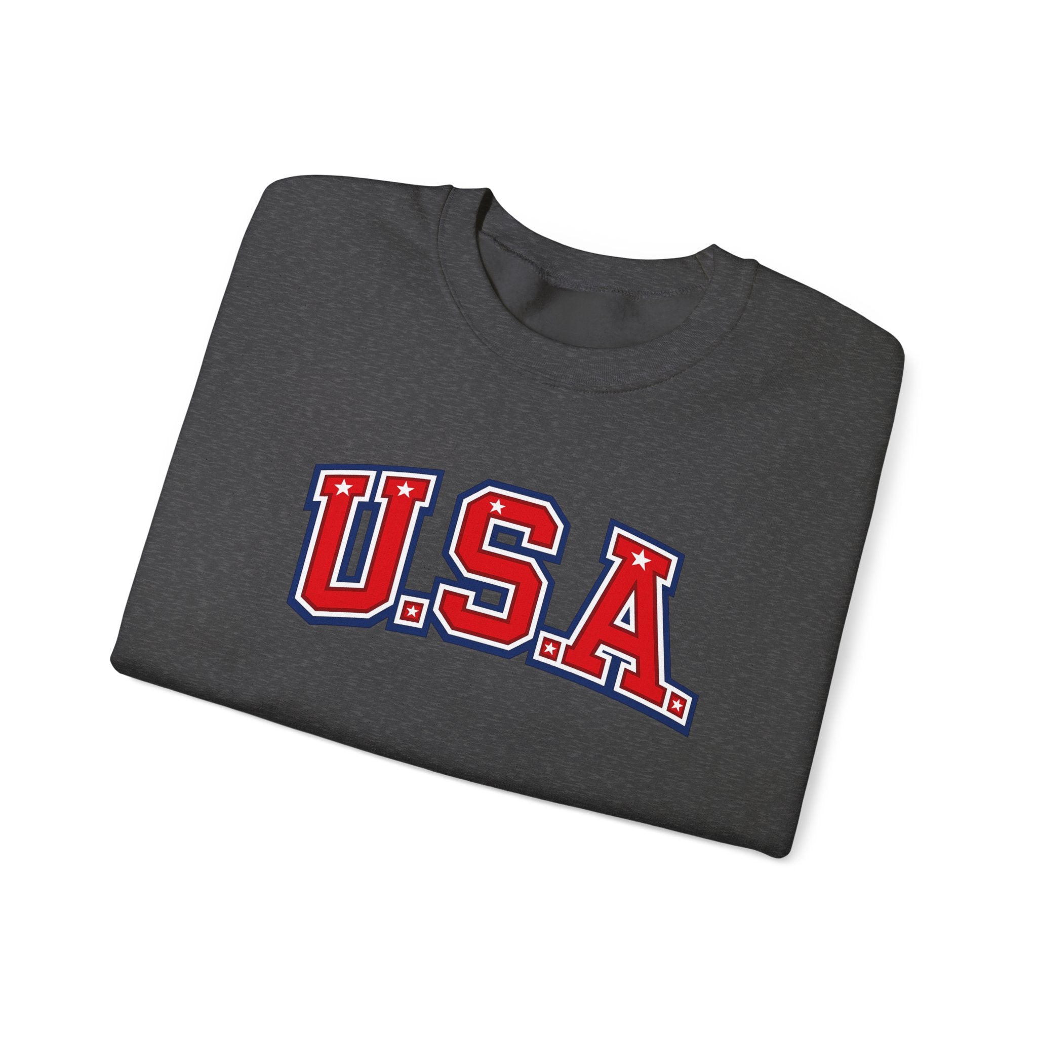 U.S.A. figure skating Unisex Heavy Blend™ Crewneck Sweatshirt