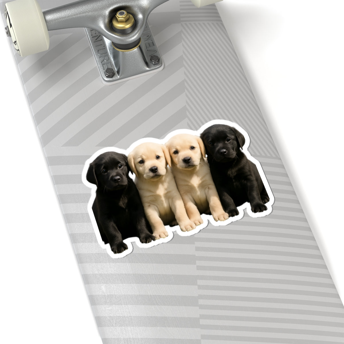 Labrador Retriever Puppies Kiss-Cut Stickers | Puppy Laptop Decal