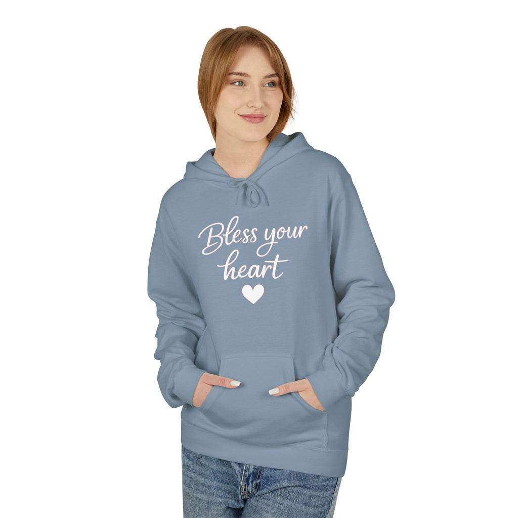 Bless Your Heart Hoodie | Script Heart Design