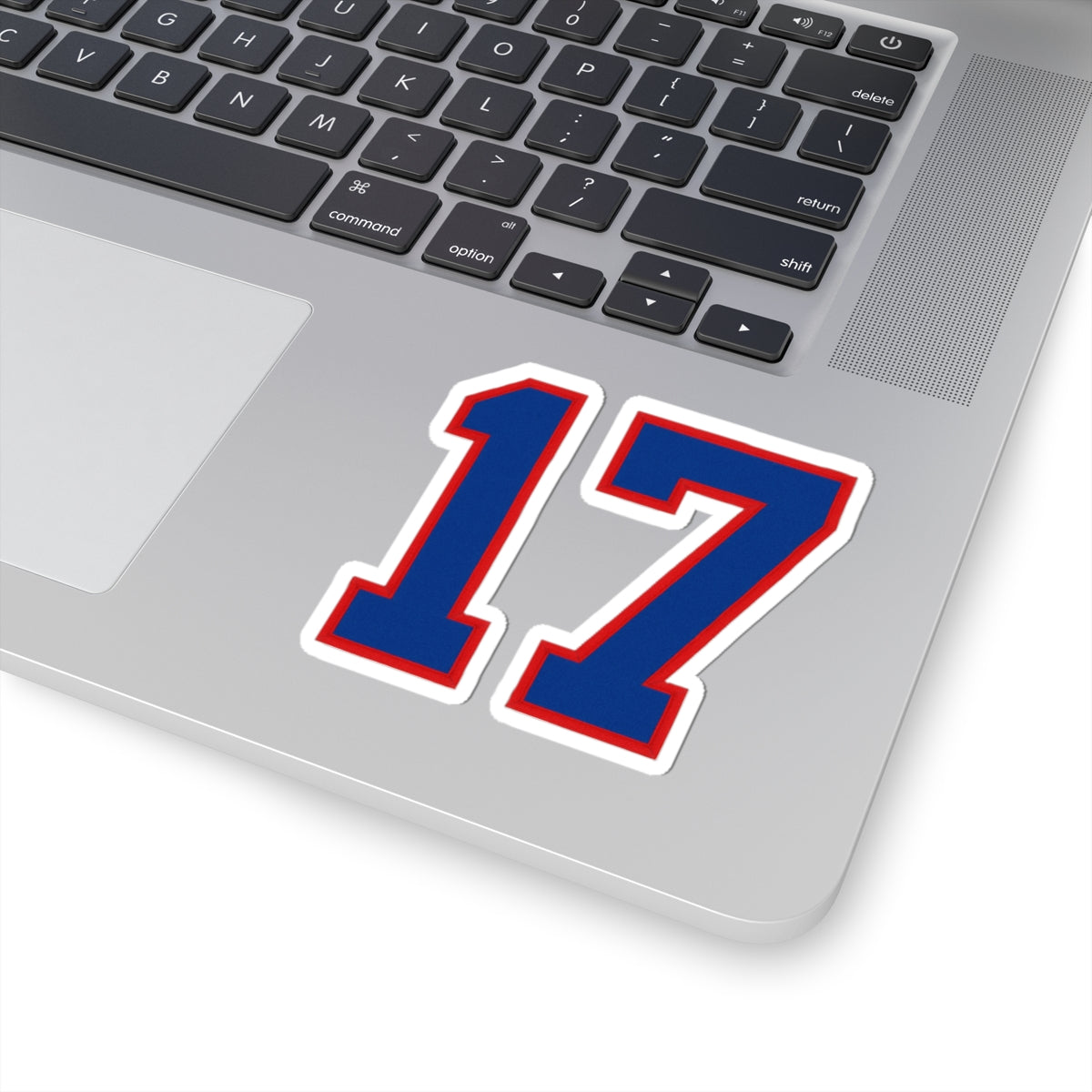 17 Sticker | Kiss-Cut Vinyl Sticker