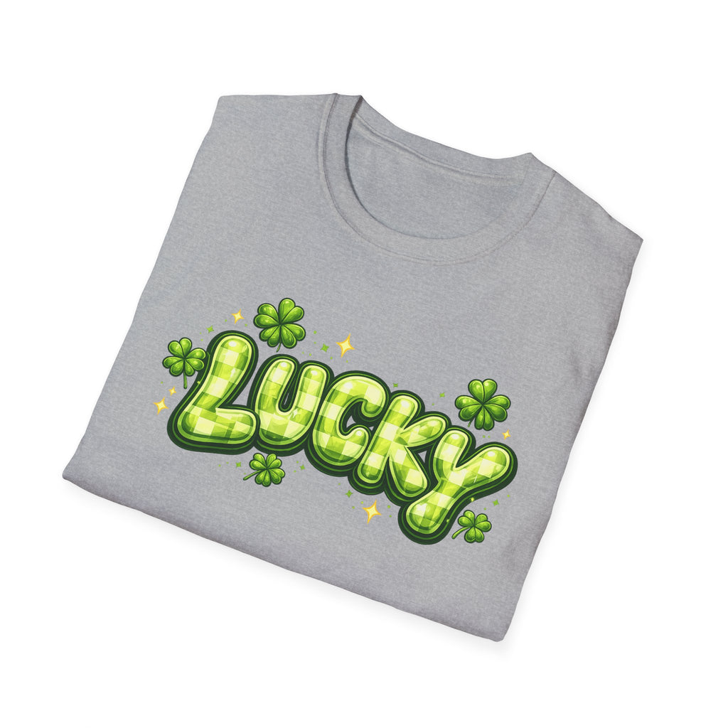 Lucky Shamrock T-Shirt — St. Patrick's Day Green Graphic Tee