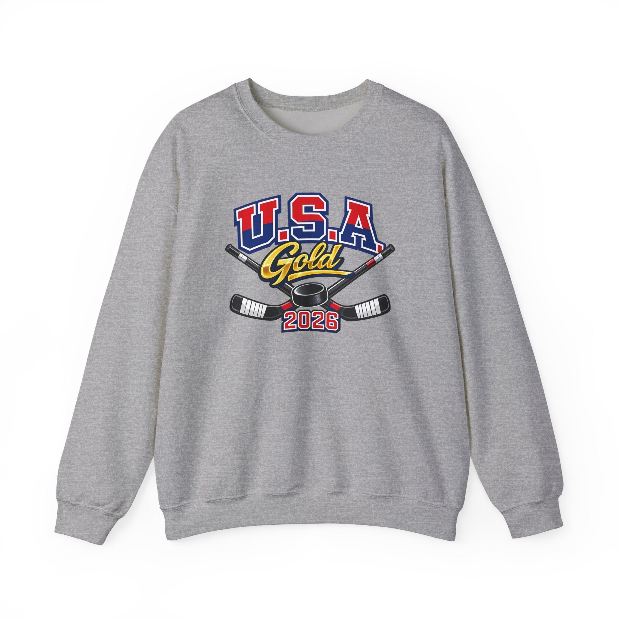 USA Gold 2026 Hockey Crewneck Sweatshirt