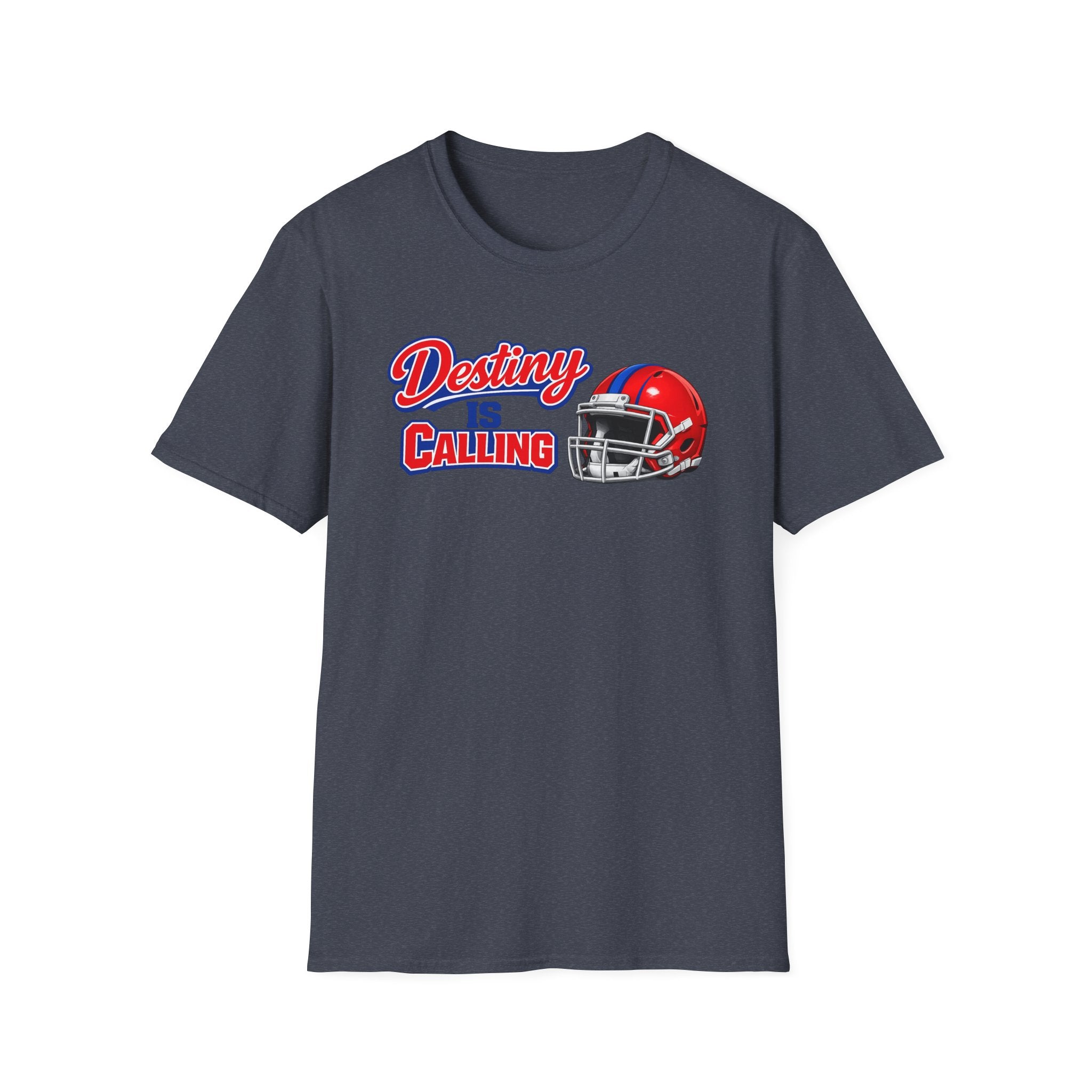 Destiny Is Calling Football Helmet T-Shirt | Sports Team Tee