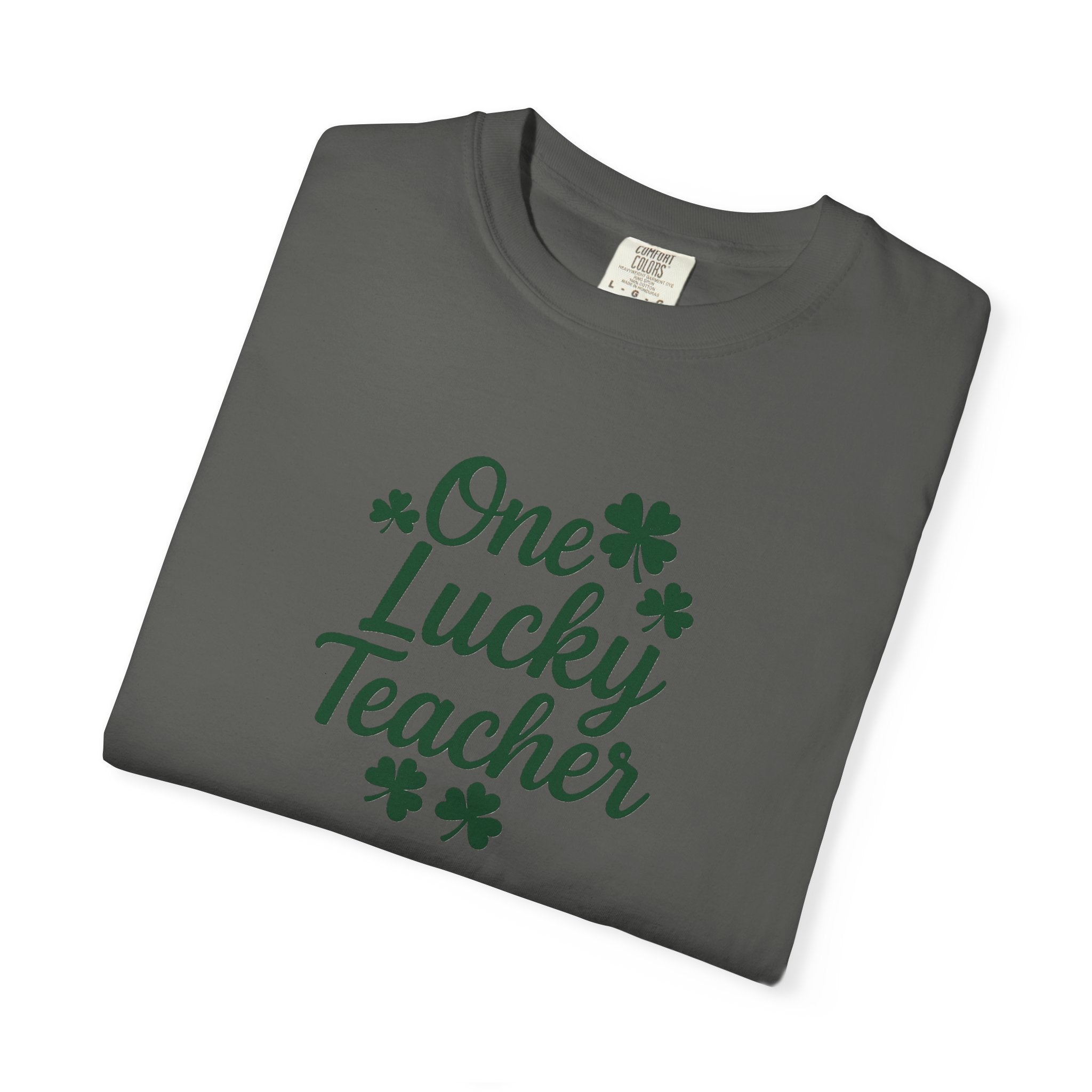 One Lucky Teacher T-shirt | St. Patrick's Day Shamrock Teacher Tee