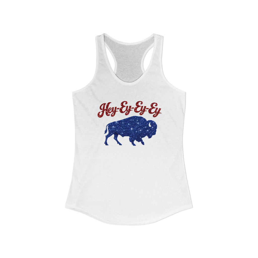 Women's Buffalo Hey-Ey-Ey-Ey Racerback Tank