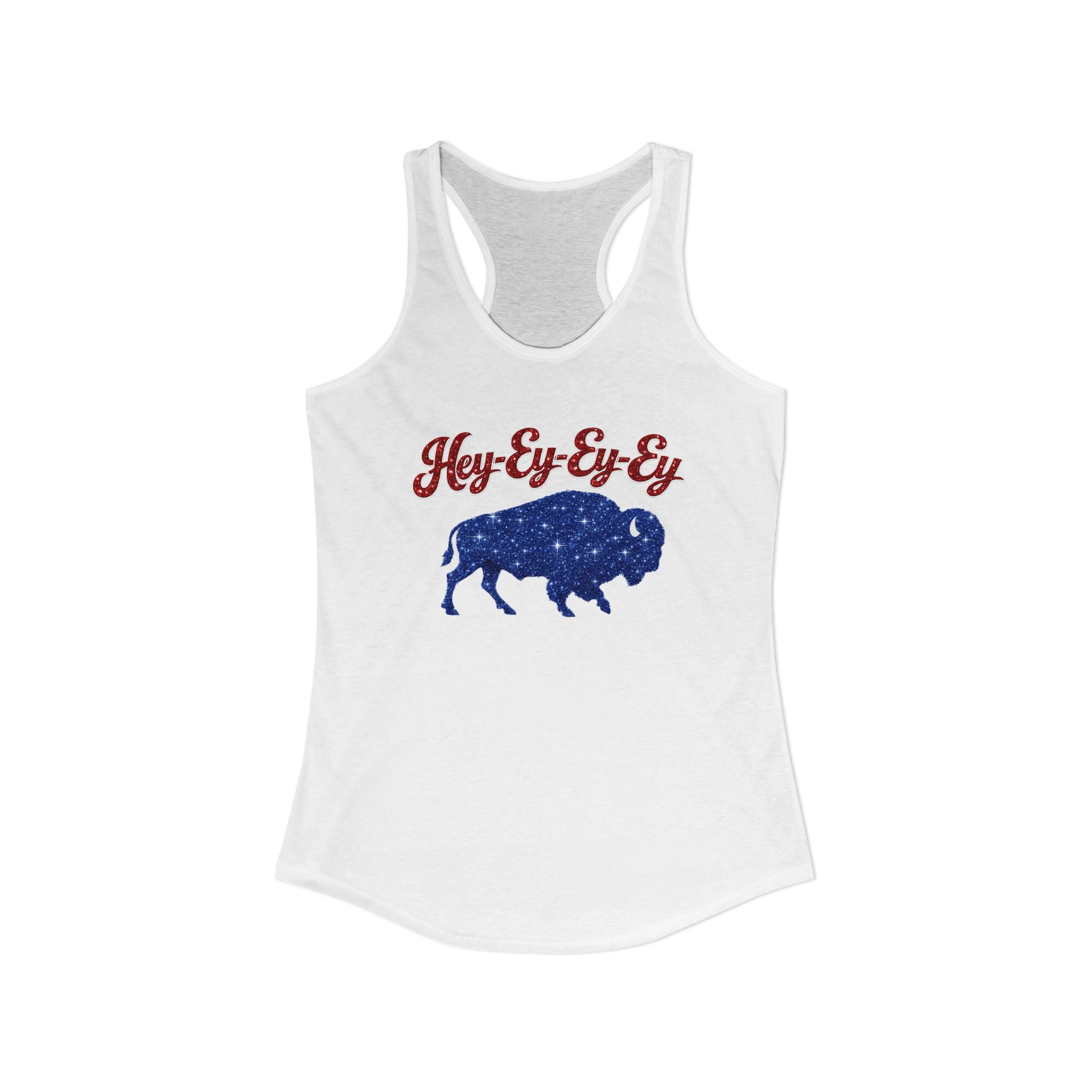 Women's Buffalo Hey-Ey-Ey-Ey Racerback Tank
