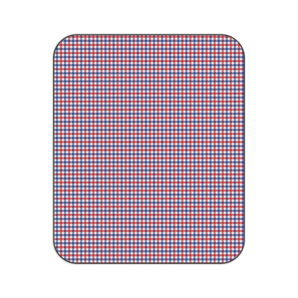 Red & Blue Gingham Picnic Blanket