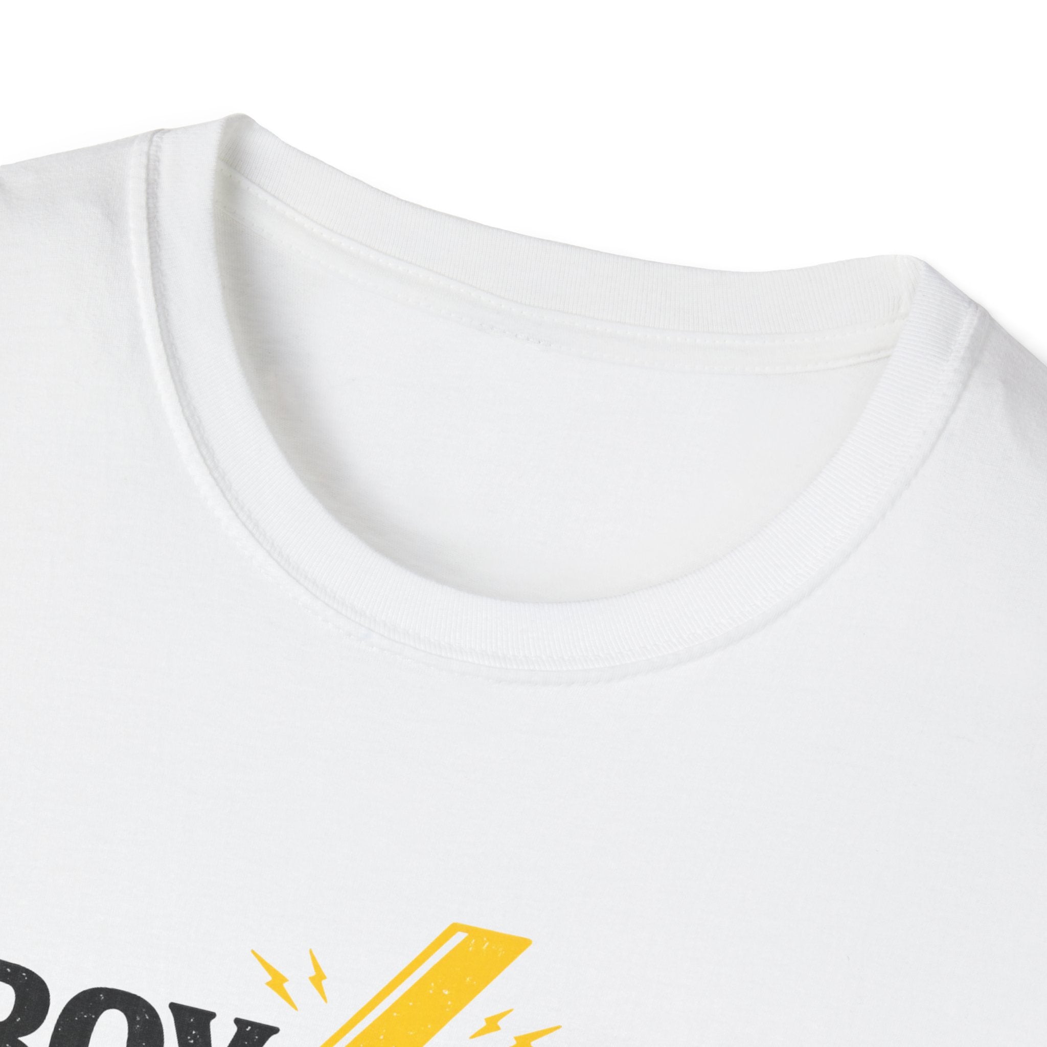 Boy Mom Lightning T-Shirt — Graphic Mom Tee for Proud Boys’ Moms