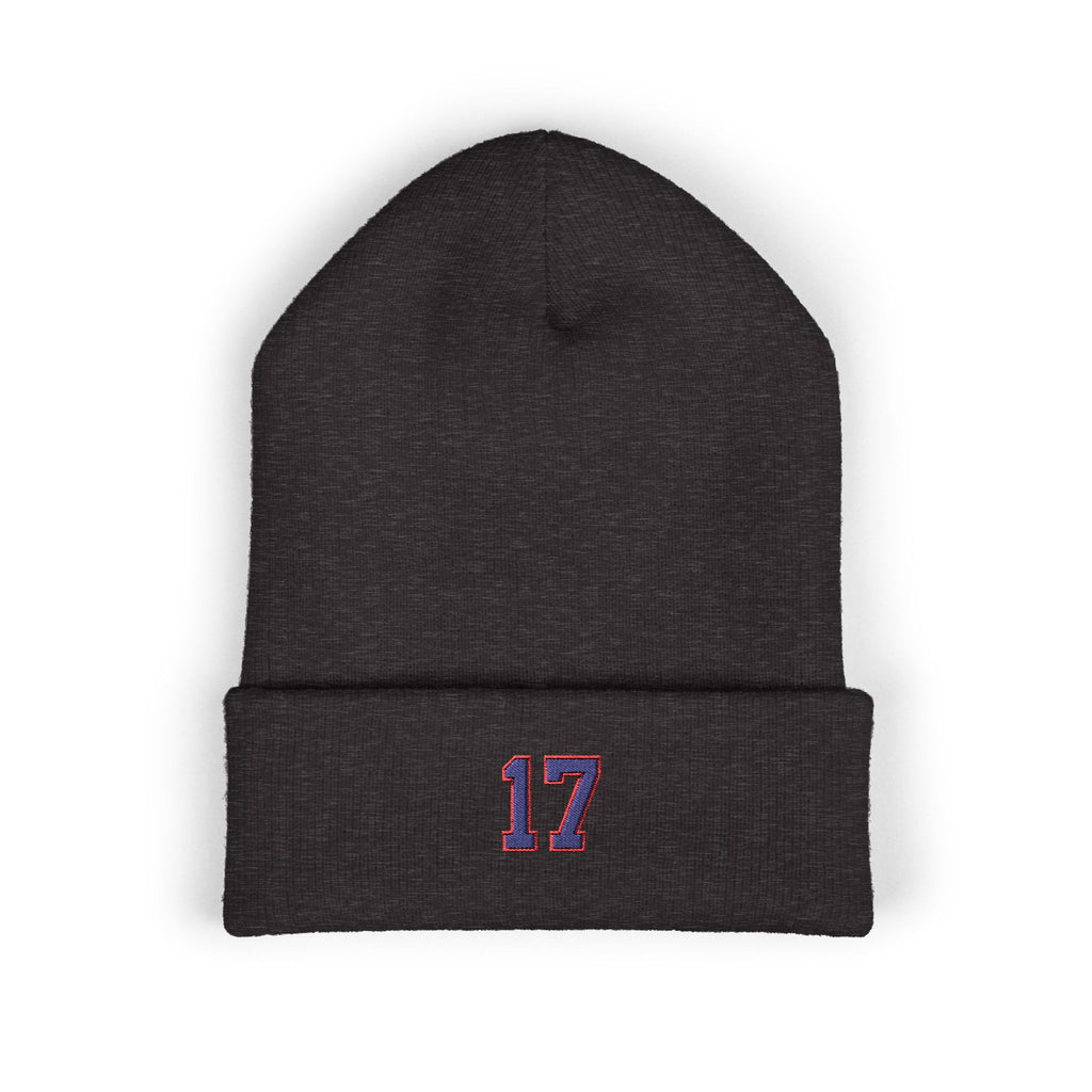Buffalo 17 embroidered beanie | Cuffed Beanie