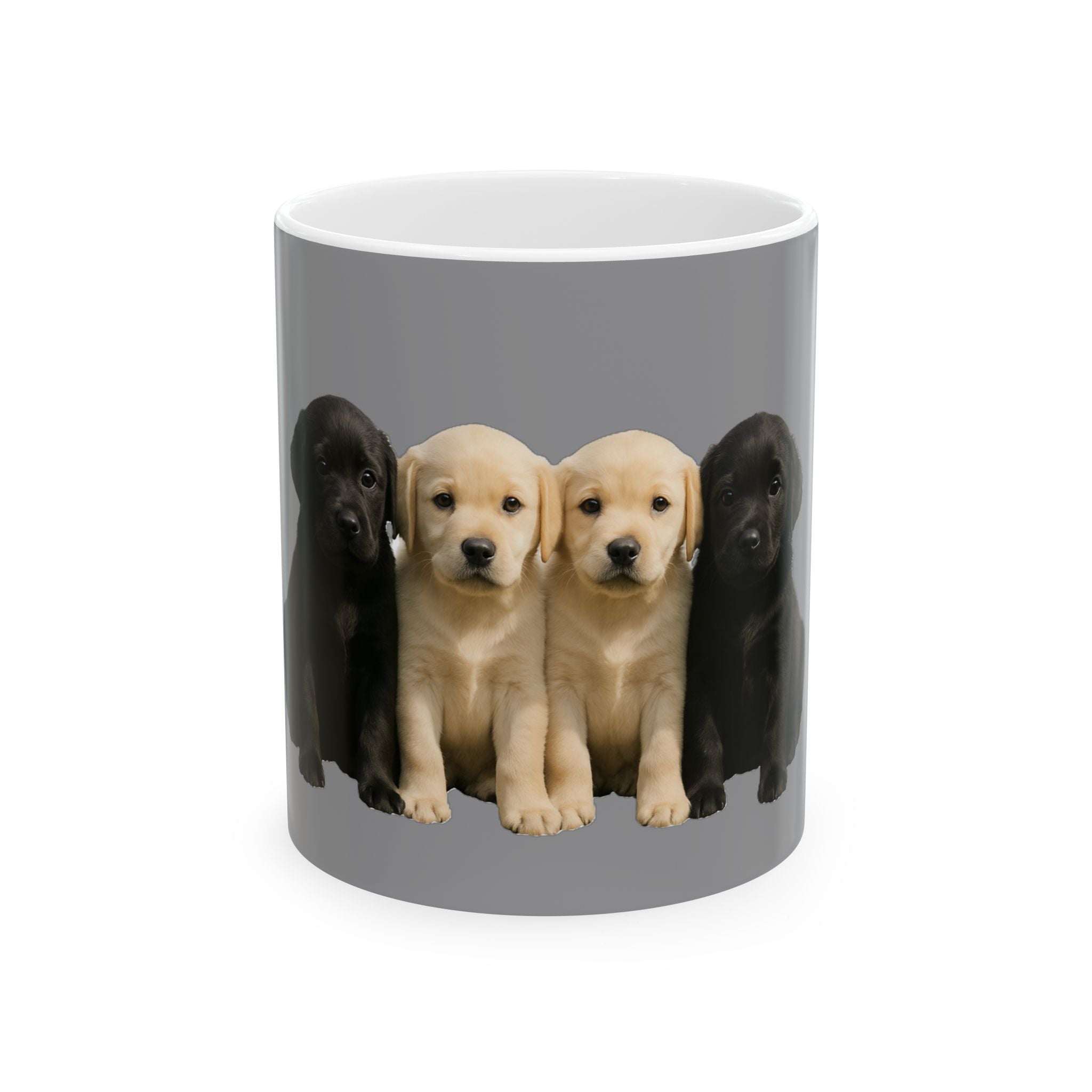 Labrador Retriever Puppies Mug | Ceramic Coffee Cup