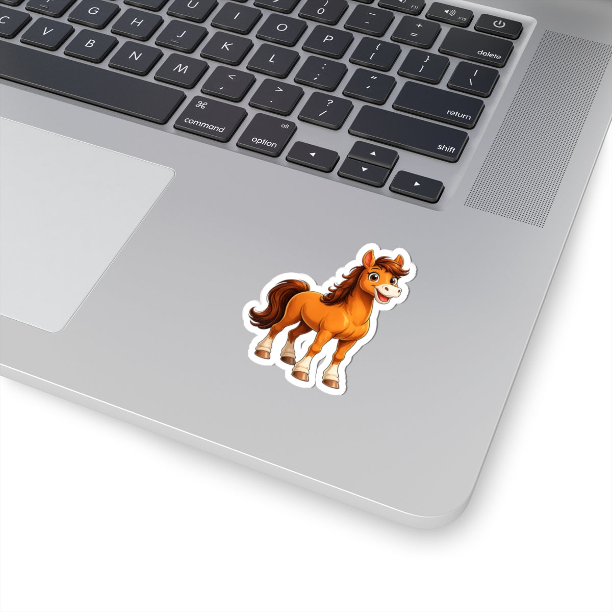 Cute Cartoon Pony Kiss-Cut Sticker | Horse Vinyl Decal