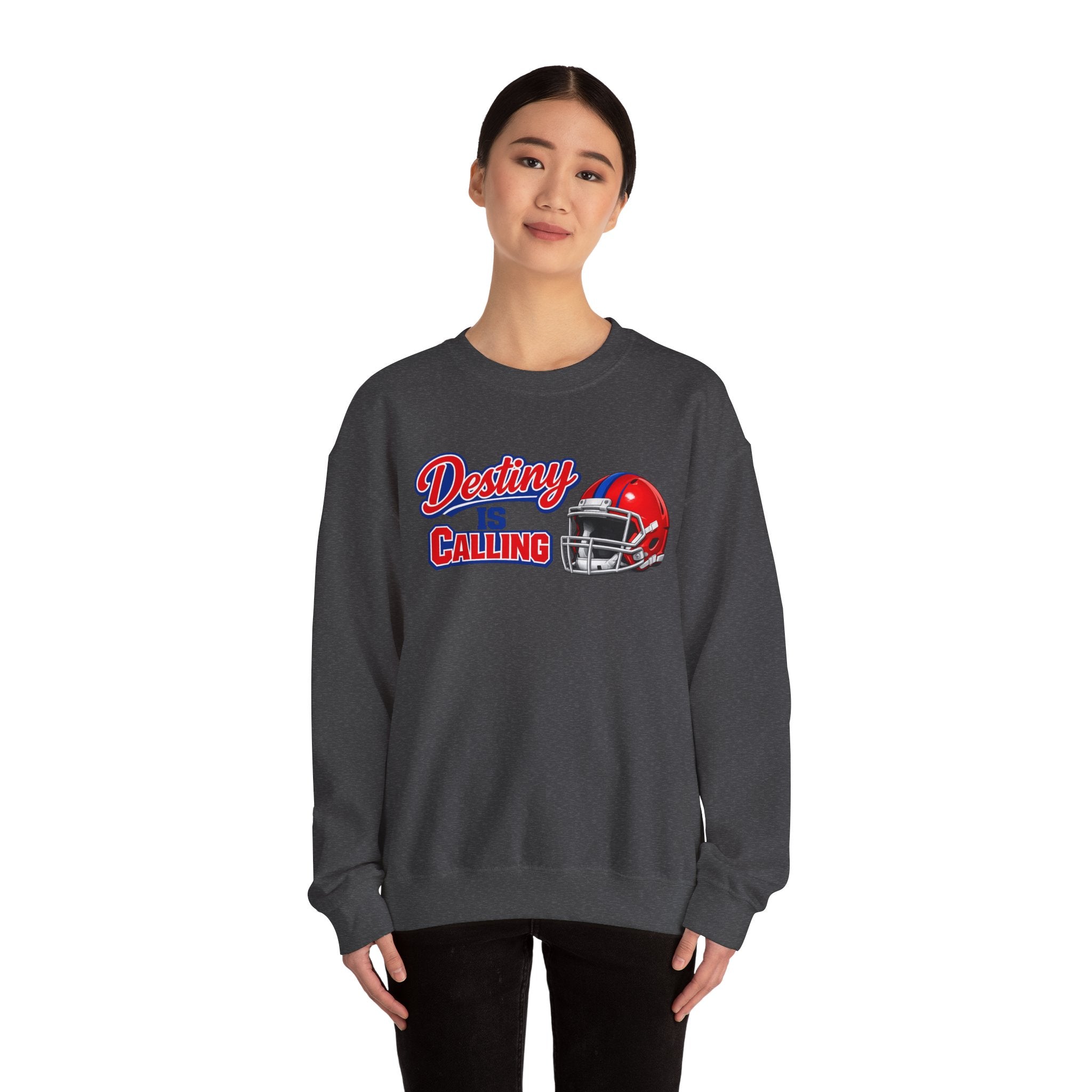 Destiny Is Calling football helmet Sweatshirt | Sports team spirit