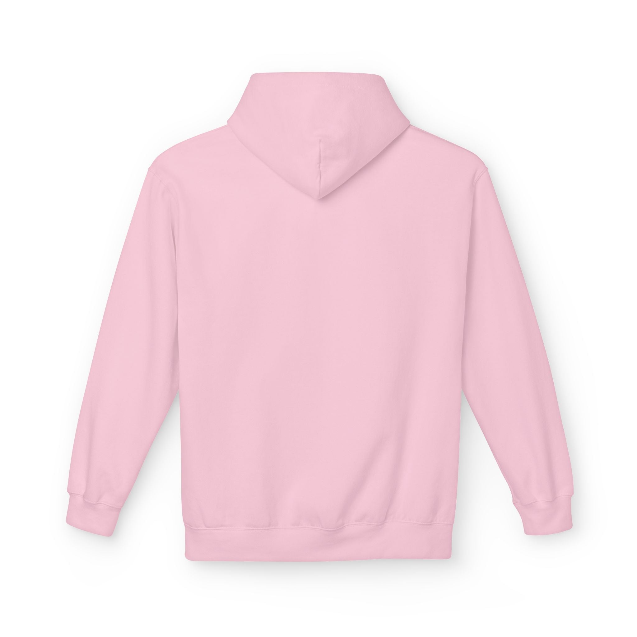 Sitting Labrador Dog Hoodie | Minimal Small Dog Silhouette, White Pullover